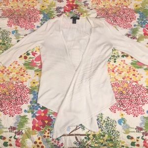 White House Black Market Open Cardigan